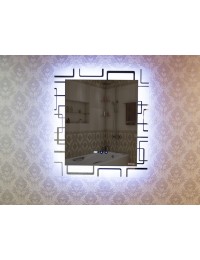 Зеркало Deto EM 70 (80x70x5мм)